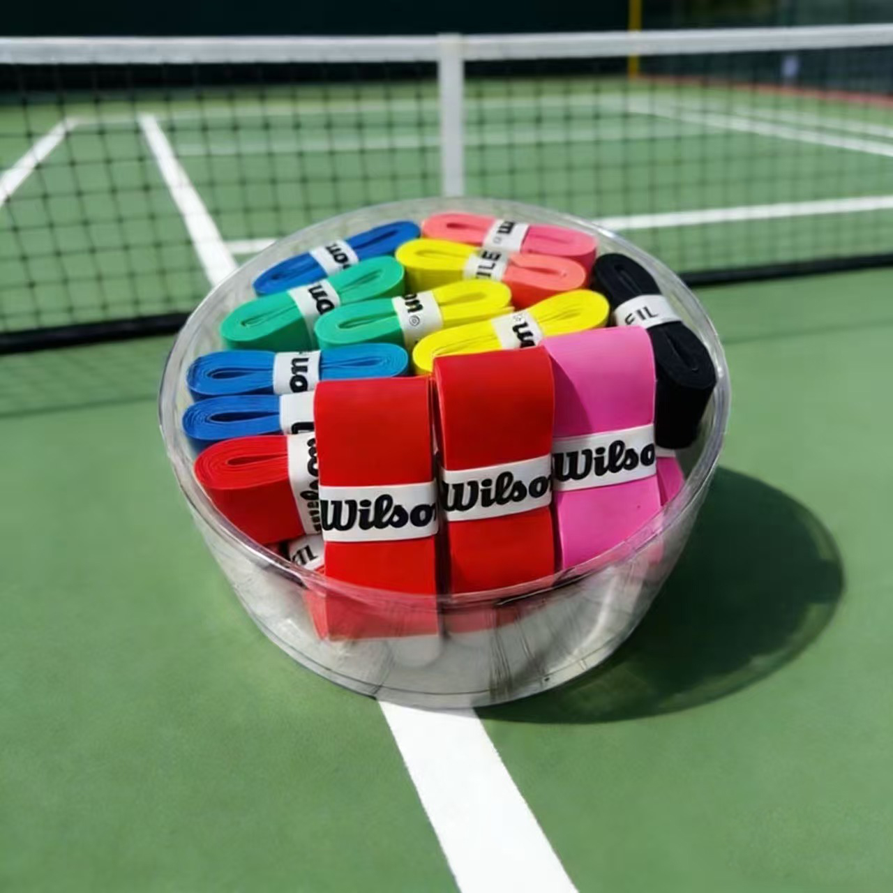 AliExpress 30PCS/LOT Wilson racket grip, sticky badminton tennis racket hand rubber sleeve, Tennis grip non slip,Badminton grip, view 6