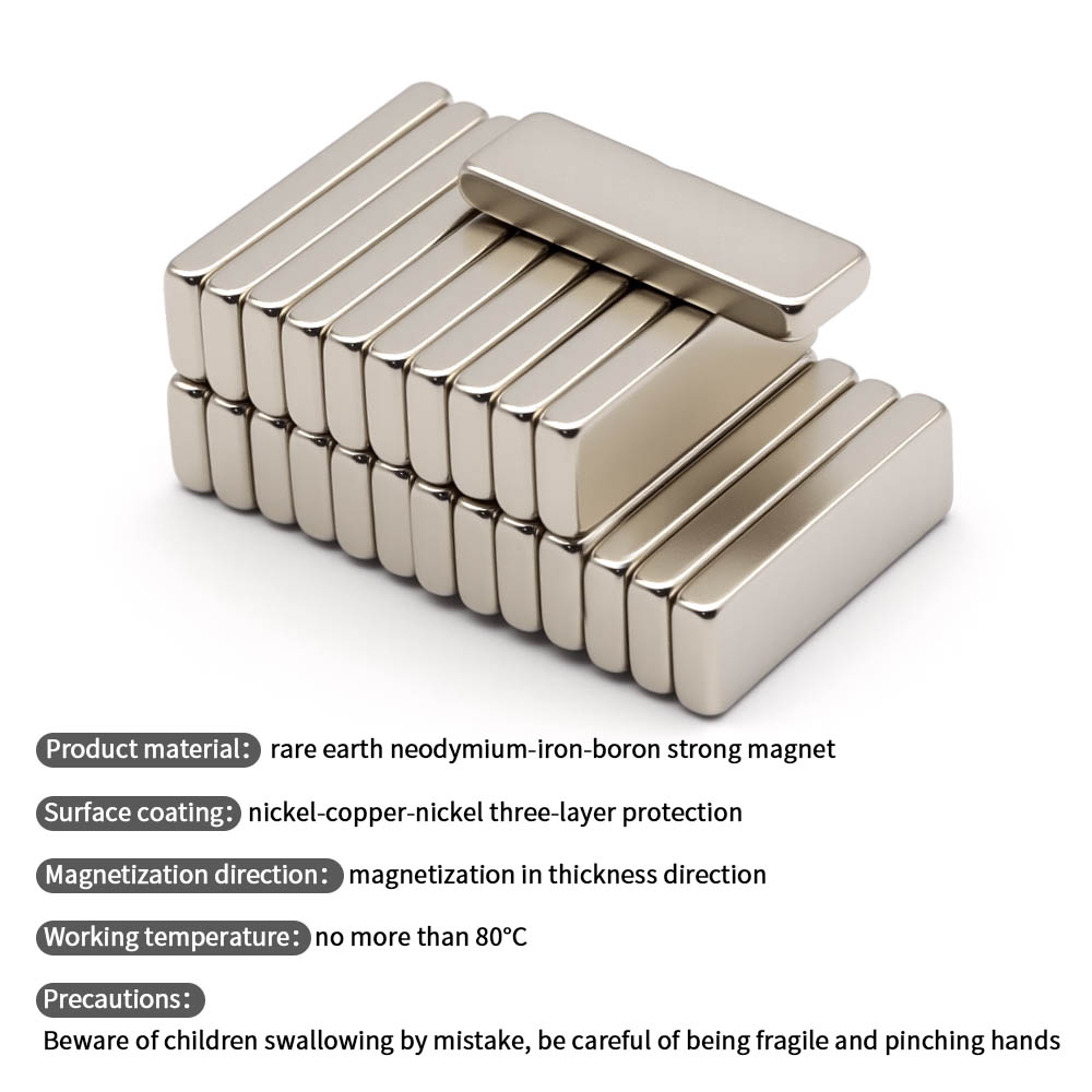 AliExpress 30x10x4mm Super Strong Neodymium Magnet N35 NdfeB Permanent Magnetic Imanes Block Powerful Magnets Refrigerator, view 3