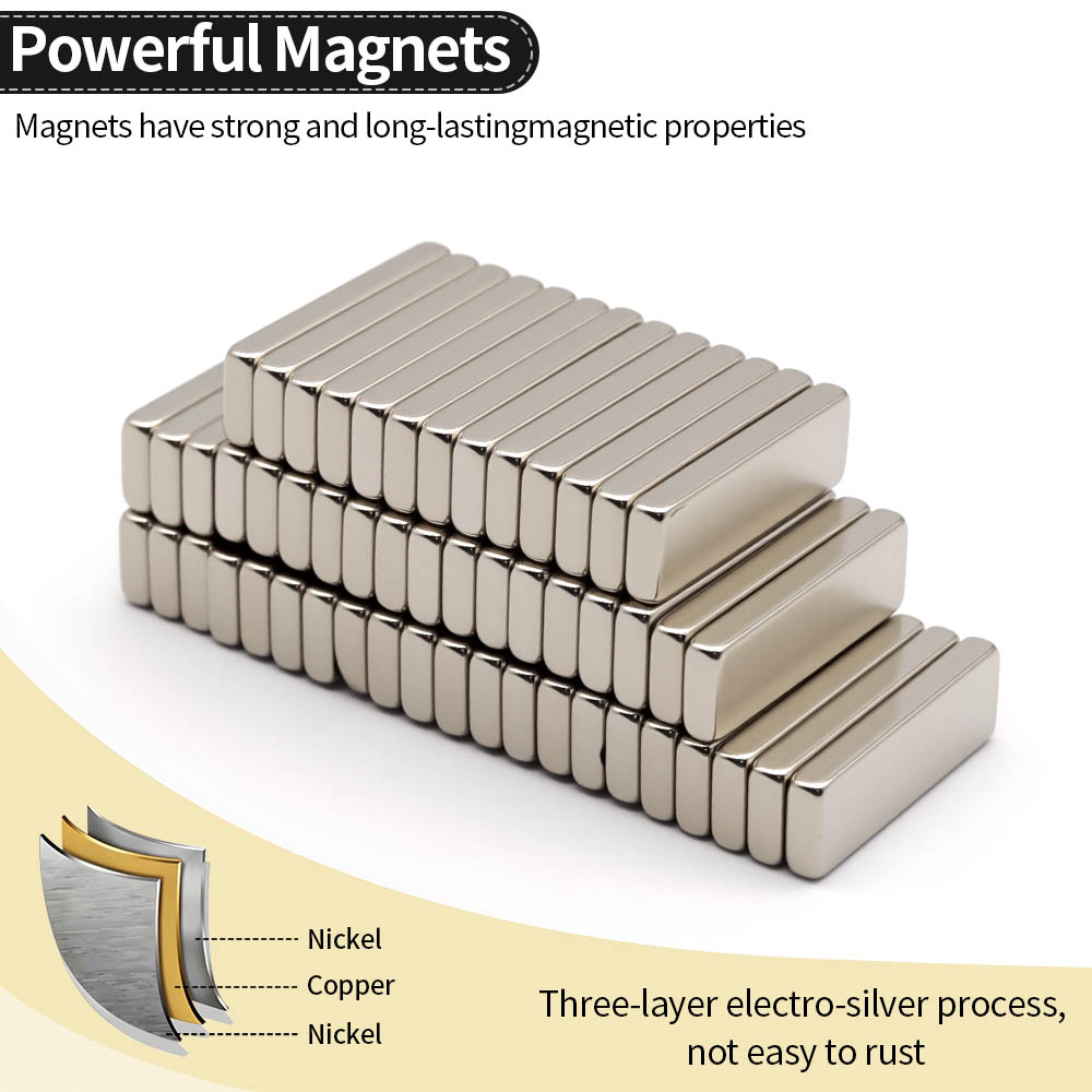 AliExpress 30x10x4mm Super Strong Neodymium Magnet N35 NdfeB Permanent Magnetic Imanes Block Powerful Magnets Refrigerator, view 4