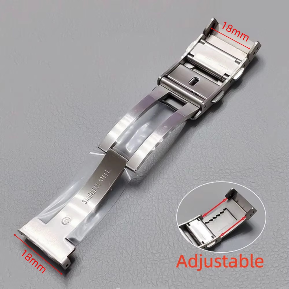 AliExpress 316L Stainless Steel Folding Watch Clasp, view 3