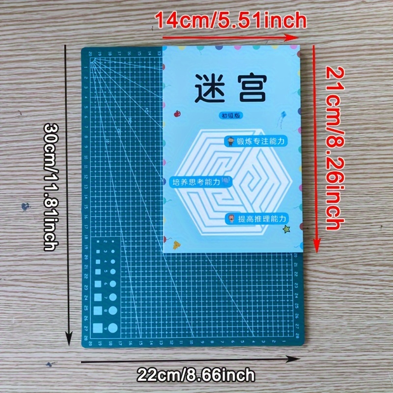AliExpress 32-Page Children's Maze Game Book for Student Concentration Training, Intelligence Development, Early Education Toys, and Children, view 2