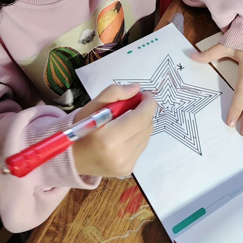 AliExpress 32-Page Children's Maze Game Book for Student Concentration Training, Intelligence Development, Early Education Toys, and Children, view 3