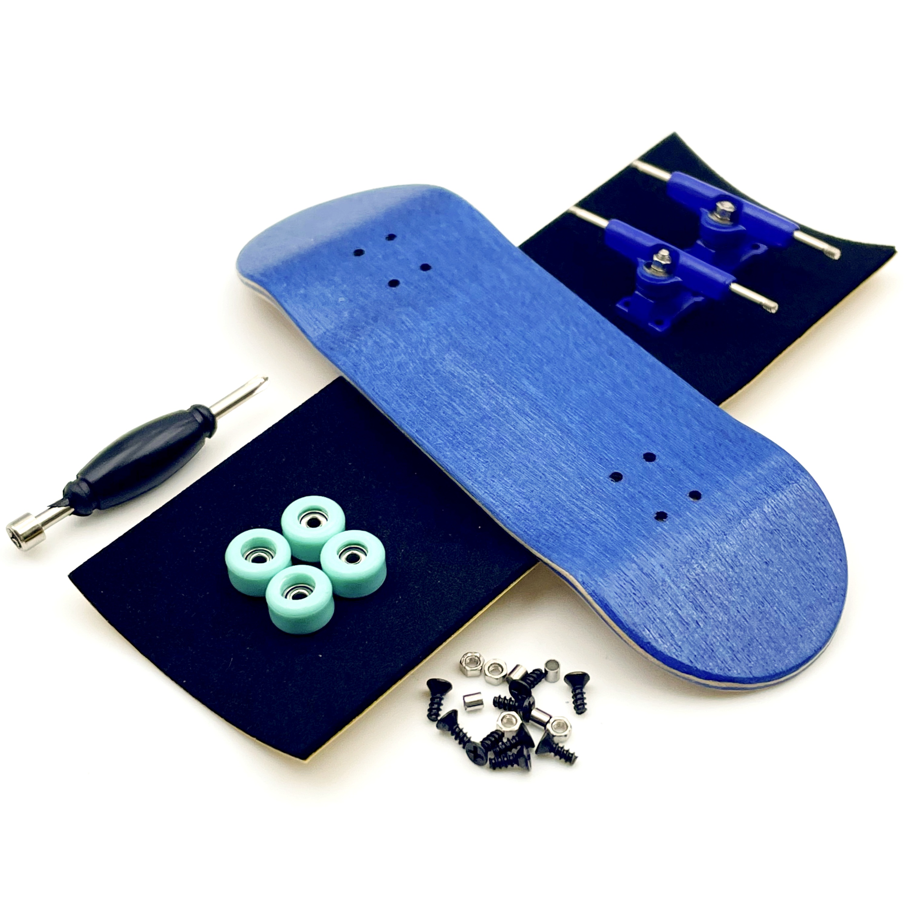 AliExpress 32mm Fingerboard Set with Maple Wooden Deck Metal Trucks Bearing Wheels, view 6