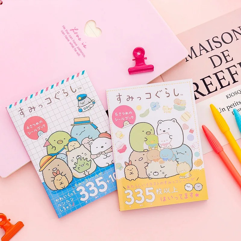 AliExpress 335 pcs/pack Kawaii Sumikko Gurashi Decorative Stickers Book Scrapbooking Label Diary Stationery Album Phone Journal Planner, view 2