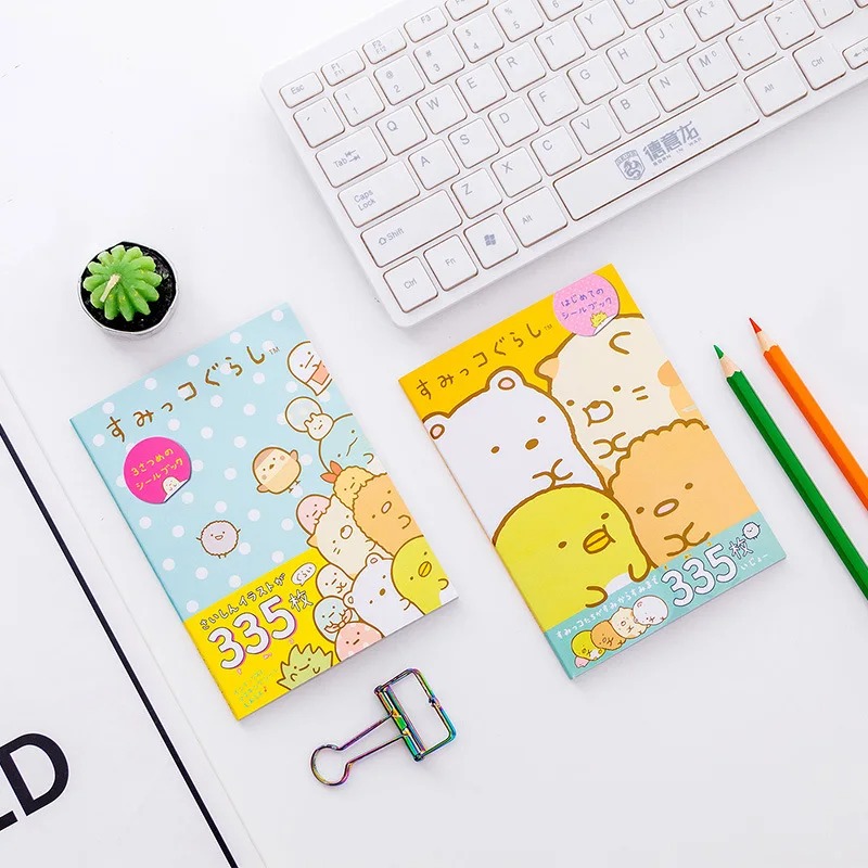 AliExpress 335 pcs/pack Kawaii Sumikko Gurashi Decorative Stickers Book Scrapbooking Label Diary Stationery Album Phone Journal Planner, view 3