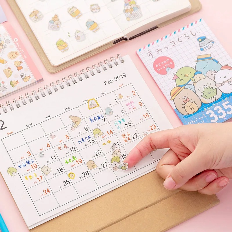 AliExpress 335 pcs/pack Kawaii Sumikko Gurashi Decorative Stickers Book Scrapbooking Label Diary Stationery Album Phone Journal Planner, view 4