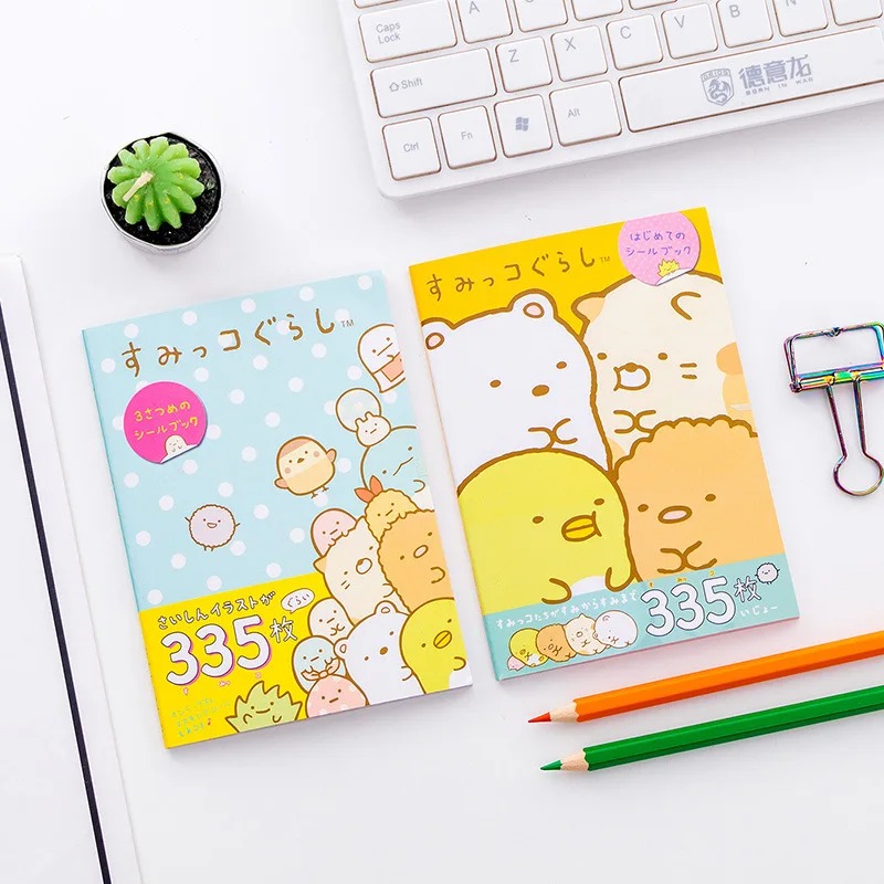 AliExpress 335 pcs/pack Kawaii Sumikko Gurashi Decorative Stickers Book Scrapbooking Label Diary Stationery Album Phone Journal Planner, view 5