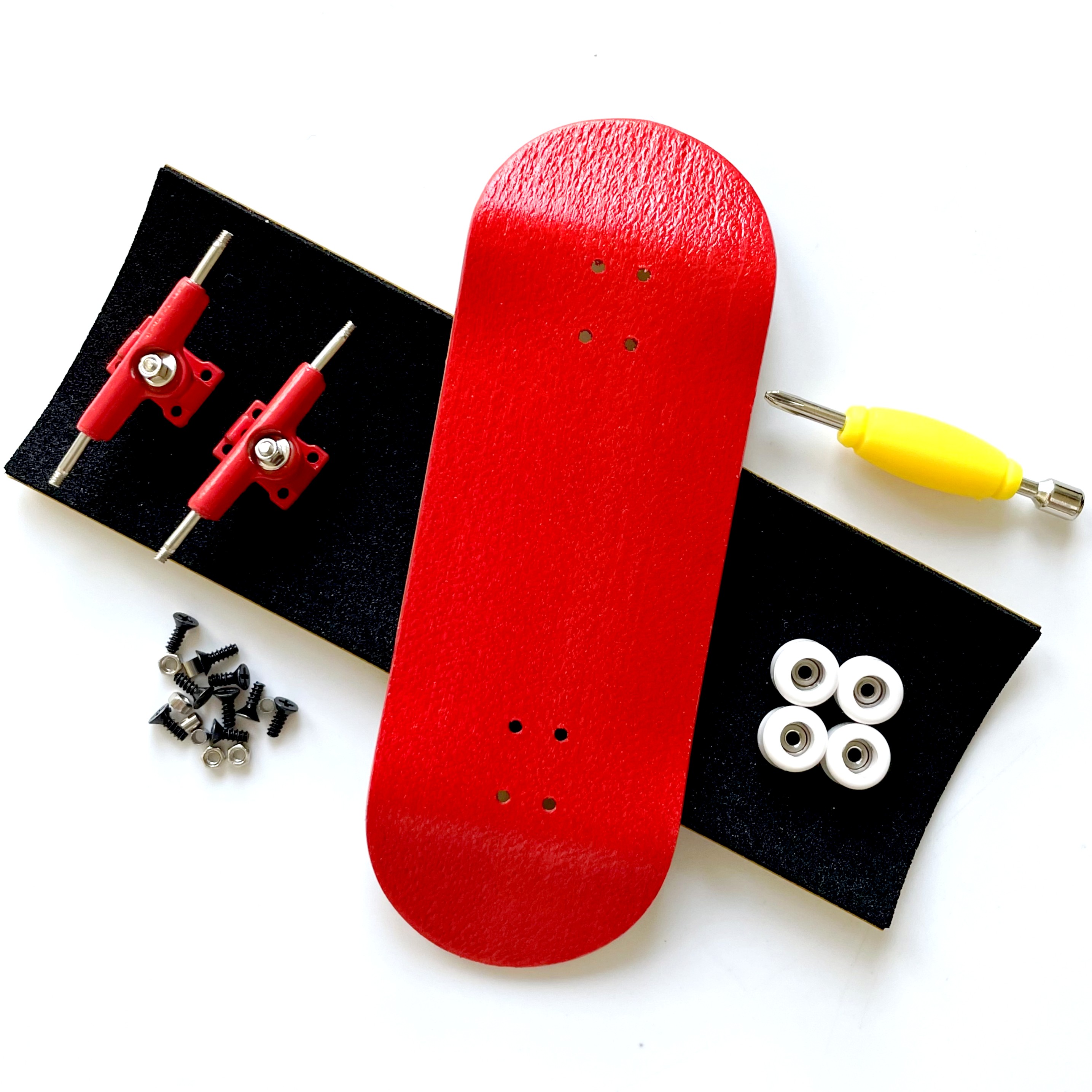 AliExpress 34mm Fingerboard Set with Double Axle Trucks Bearing Wheels