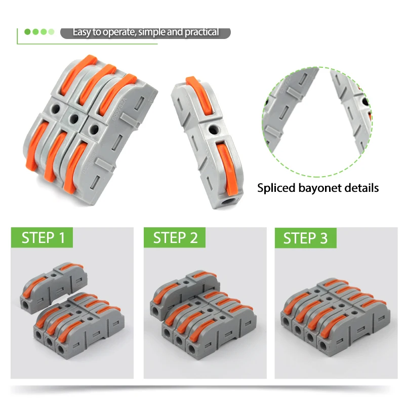 AliExpress Lever Wire Connectors Boxed Set (34-Piece), view 4