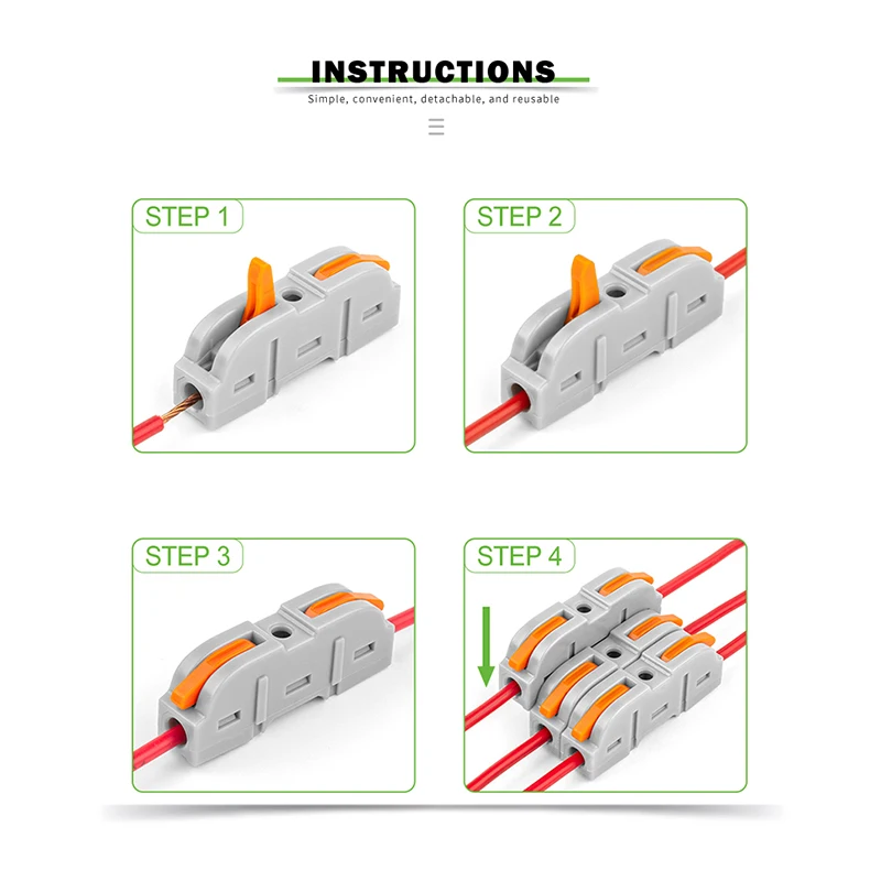 AliExpress Lever Wire Connectors Boxed Set (34-Piece), view 6