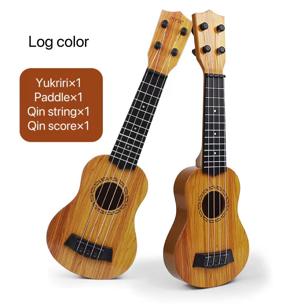 AliExpress 35cm Children Guitar Toy Can Be Used To Play Elementary Instruments With Paddles Simulating Yukrili Music Toys