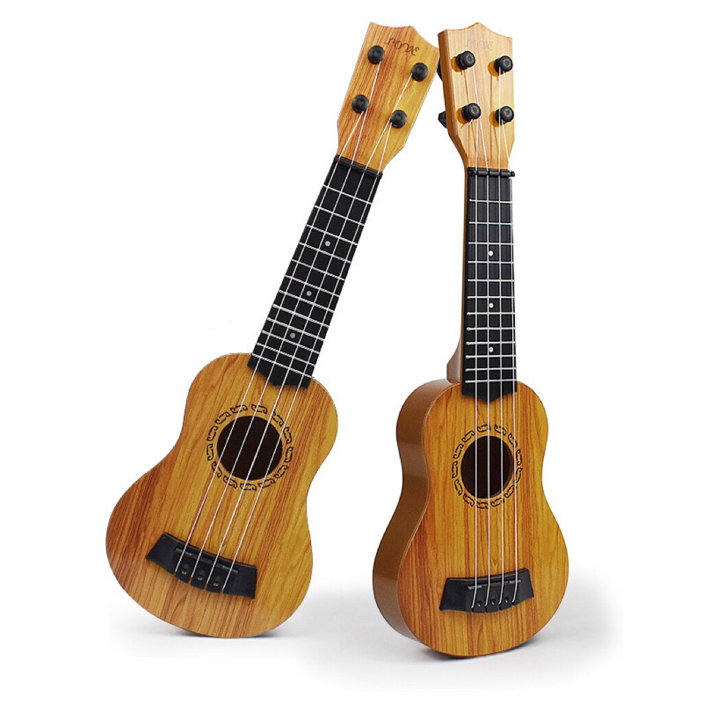 AliExpress 35cm Children Guitar Toy Can Be Used To Play Elementary Instruments With Paddles Simulating Yukrili Music Toys, view 6