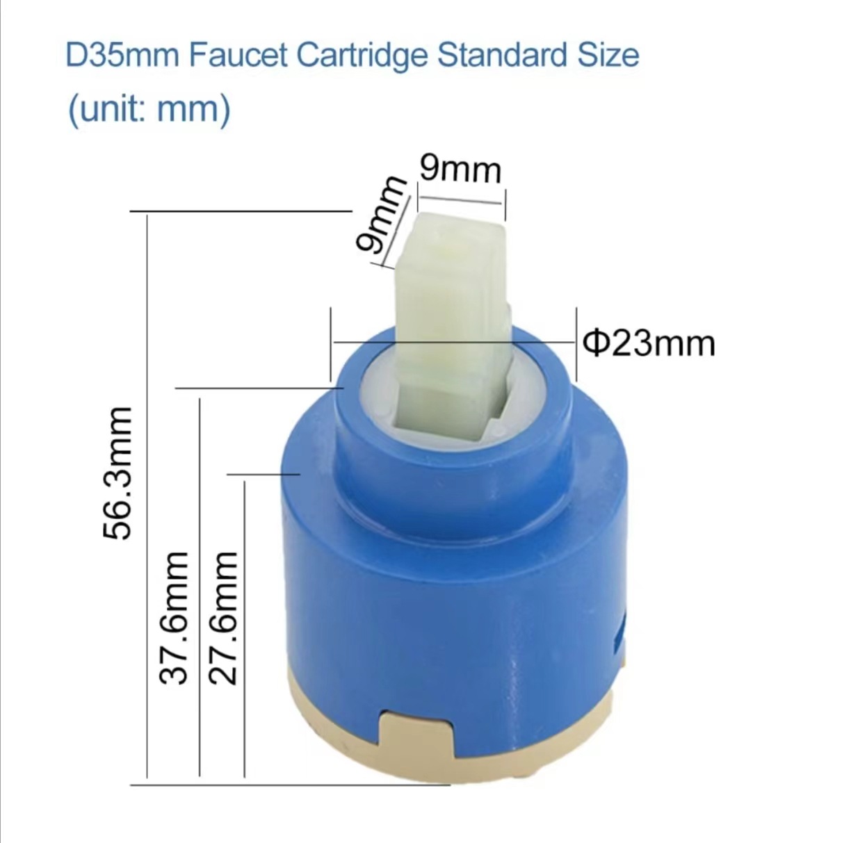 AliExpress Ceramic Disc Thermostatic Faucet Cartridge, view 3
