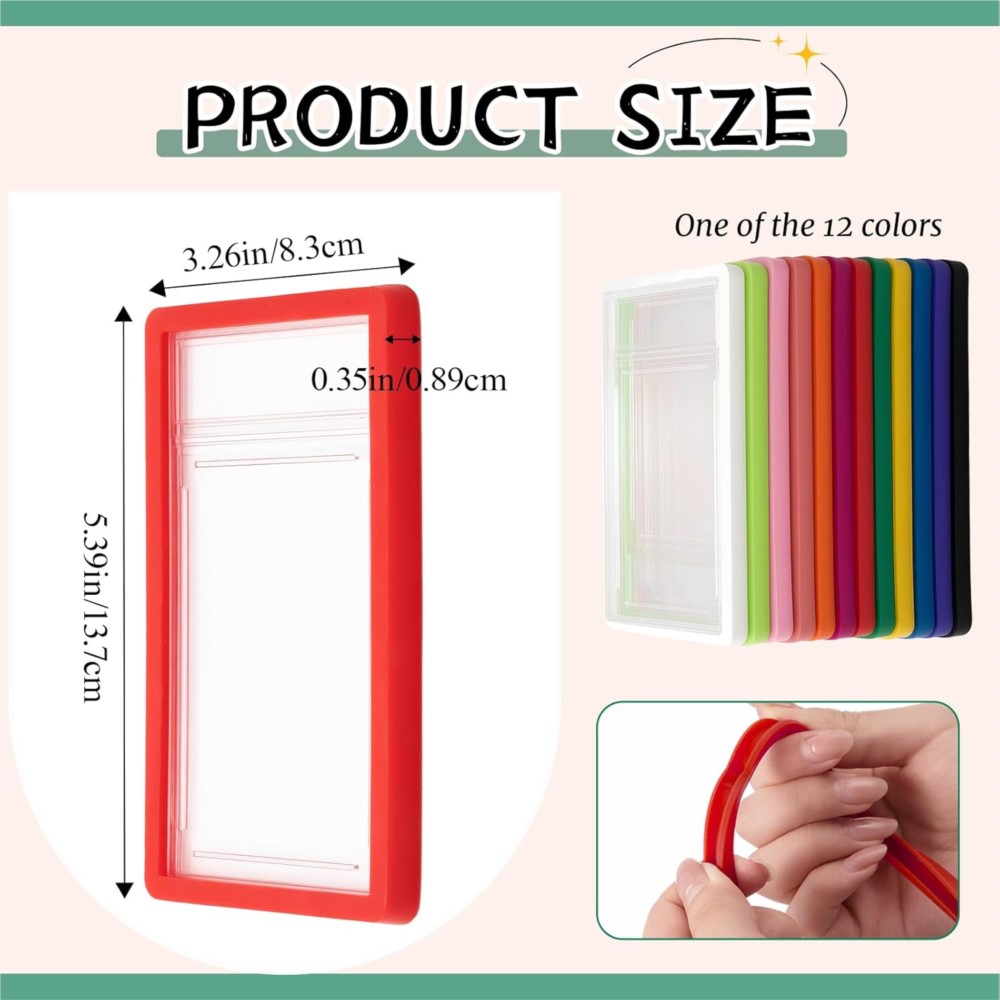 AliExpress 35PT Grade Graded Card Slab Gradient Silicone TPU Bumper Case Guard Protector For Sports Game Card Display Sleeves Skin, view 4