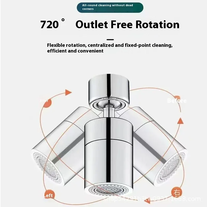 AliExpress 360-Degree Rotating Faucet Spray Filter Adapter, view 4