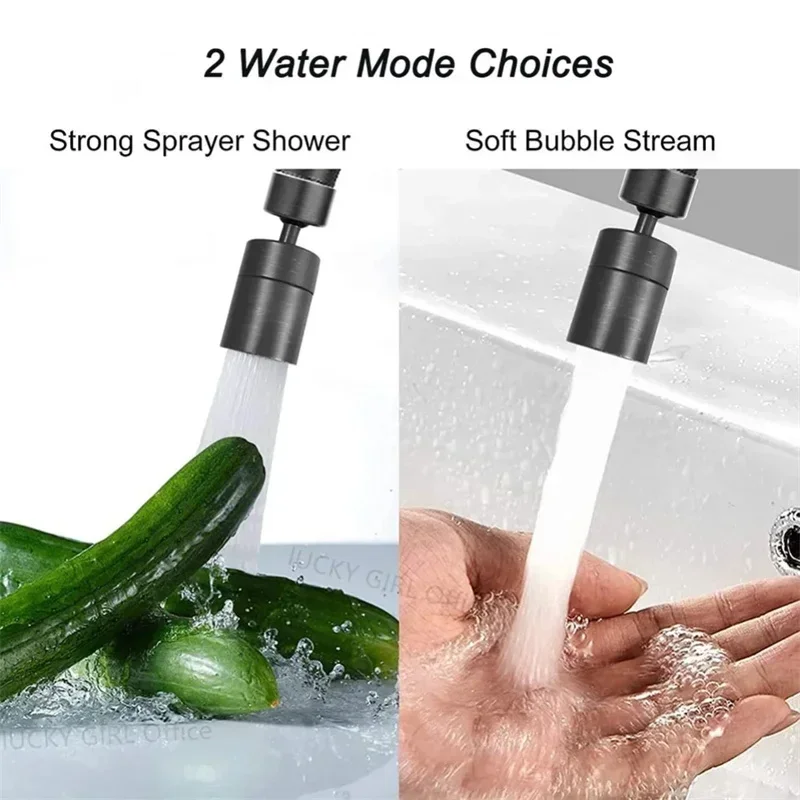 AliExpress 360-Degree Rotating Faucet Spray Filter Adapter, view 6