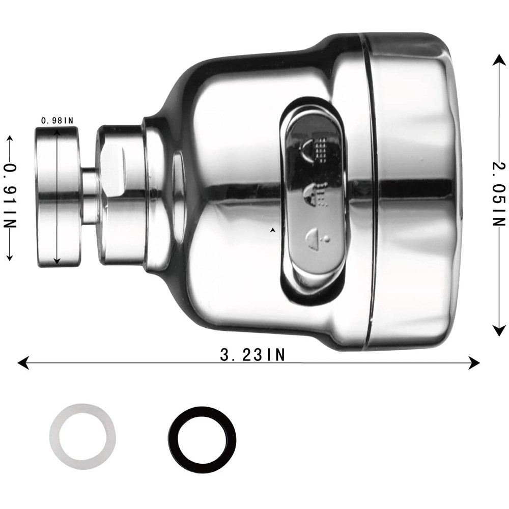 AliExpress 360-Degree Swivel Dual-Mode Faucet Aerator, view 3