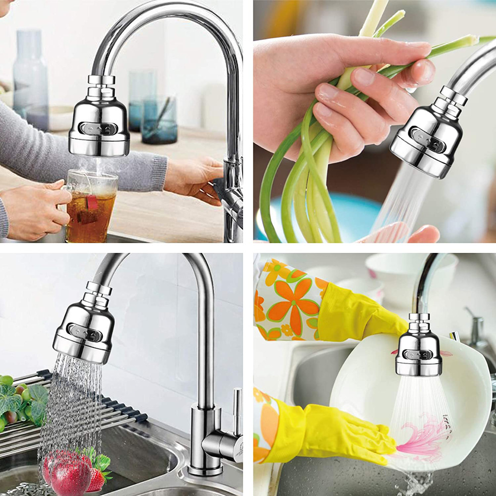 AliExpress 360-Degree Swivel Dual-Mode Faucet Aerator, view 5