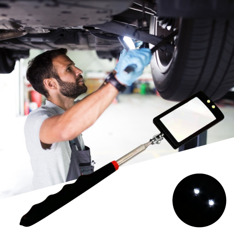 AliExpress Telescoping LED Inspection Mirror, view 2