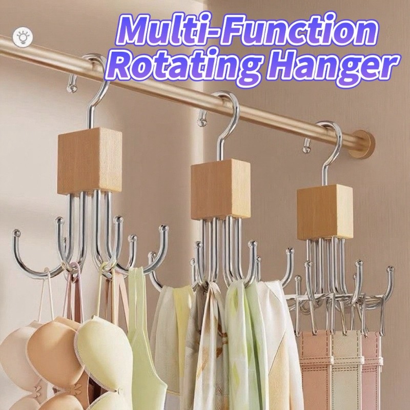 AliExpress 360-Degree Rotating Metal Belt Hanger Hook, view 2