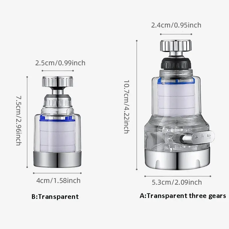 AliExpress 360-Degree Rotating Faucet Water Filter Attachment, view 5
