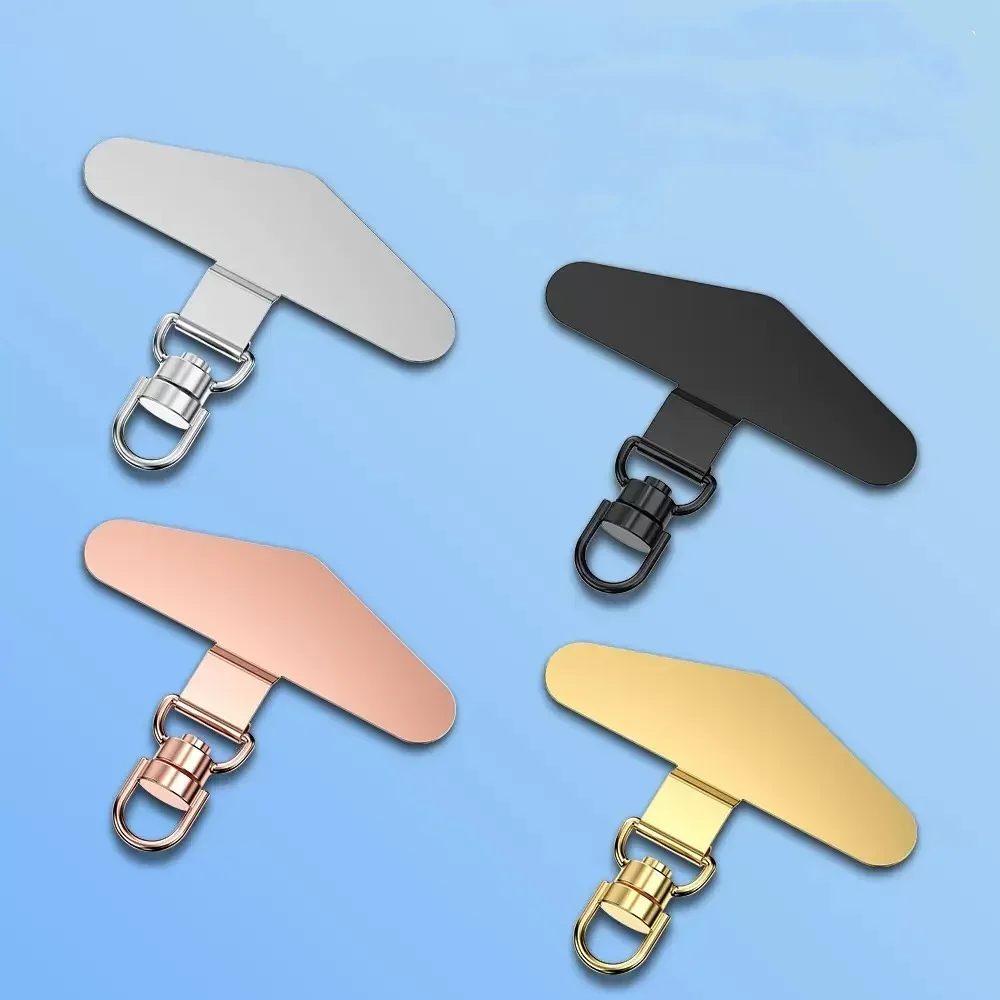 AliExpress 360° Rotation Metal Steel Phone Tether Tab Cell Phone Lanyard Patch Gasket Universal Cellphone Lanyard Safety Connecter Piece, view 5