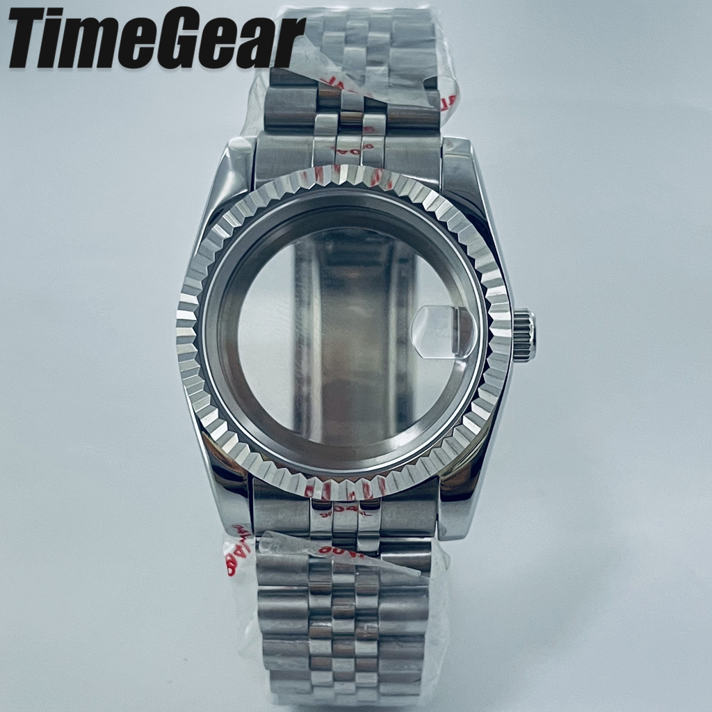 AliExpress Fluted Watch Case with Jubilee Bracelet (36-40mm)