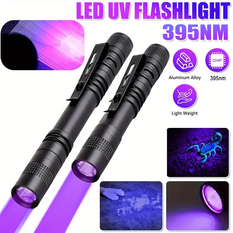 AliExpress 395nm UV Blacklight Pen Flashlight