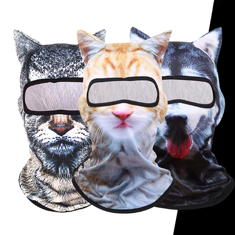 AliExpress 3D Cat Face Ski Balaclava