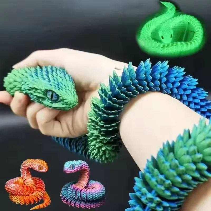 AliExpress 3D-Printed Articulated Snake Fidget Toy