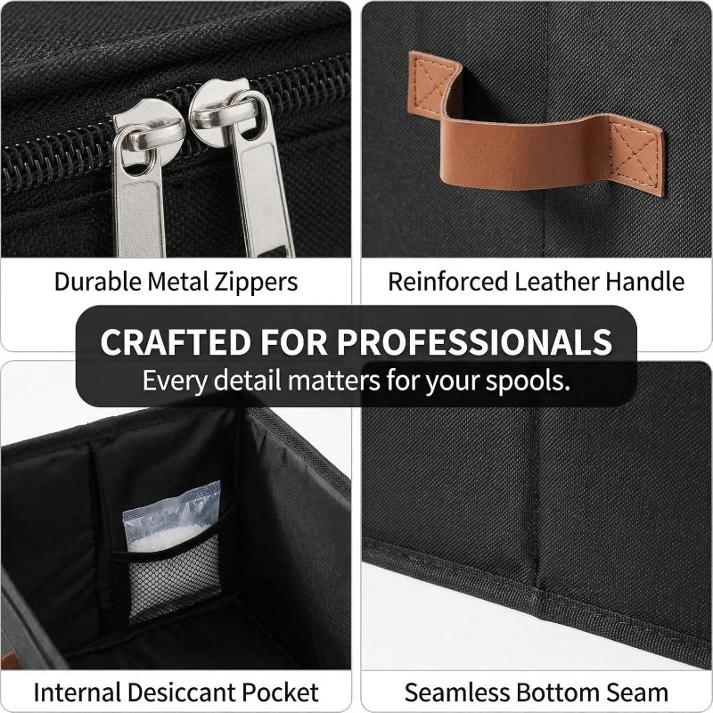 AliExpress 3D Printer Filament Storage Bag Cloth Transparent Window Dustproof Moisture Resistant Organizer for Workshop Home Office, view 6