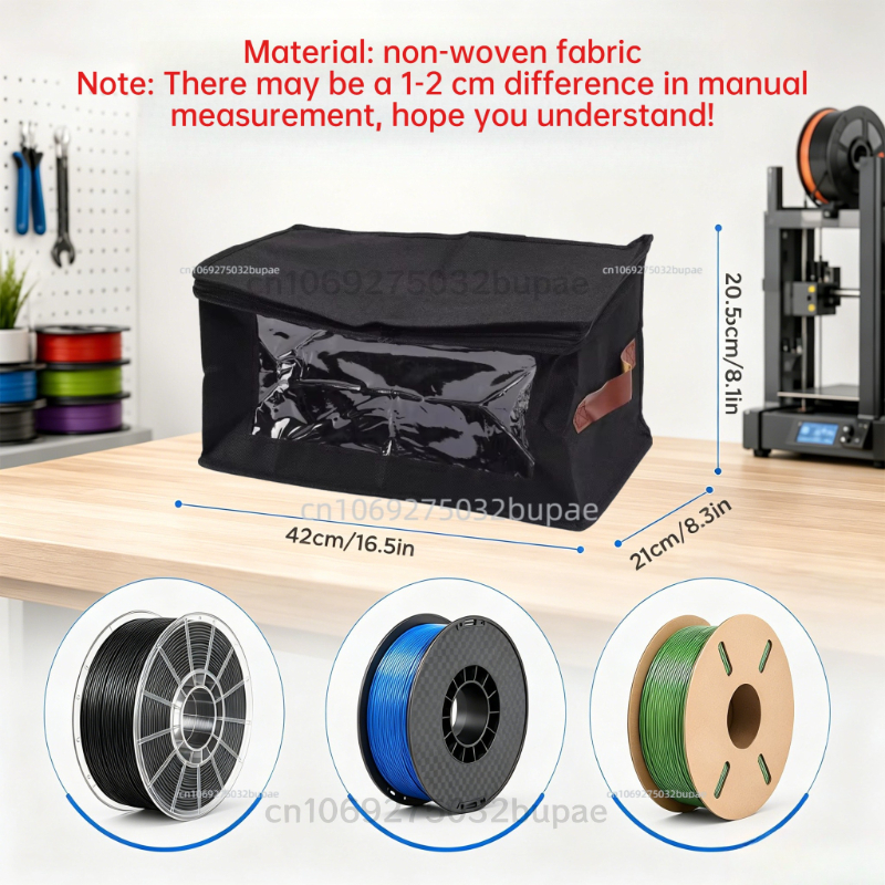 AliExpress Nonwoven 3D Printer Filament Storage Bag, view 5