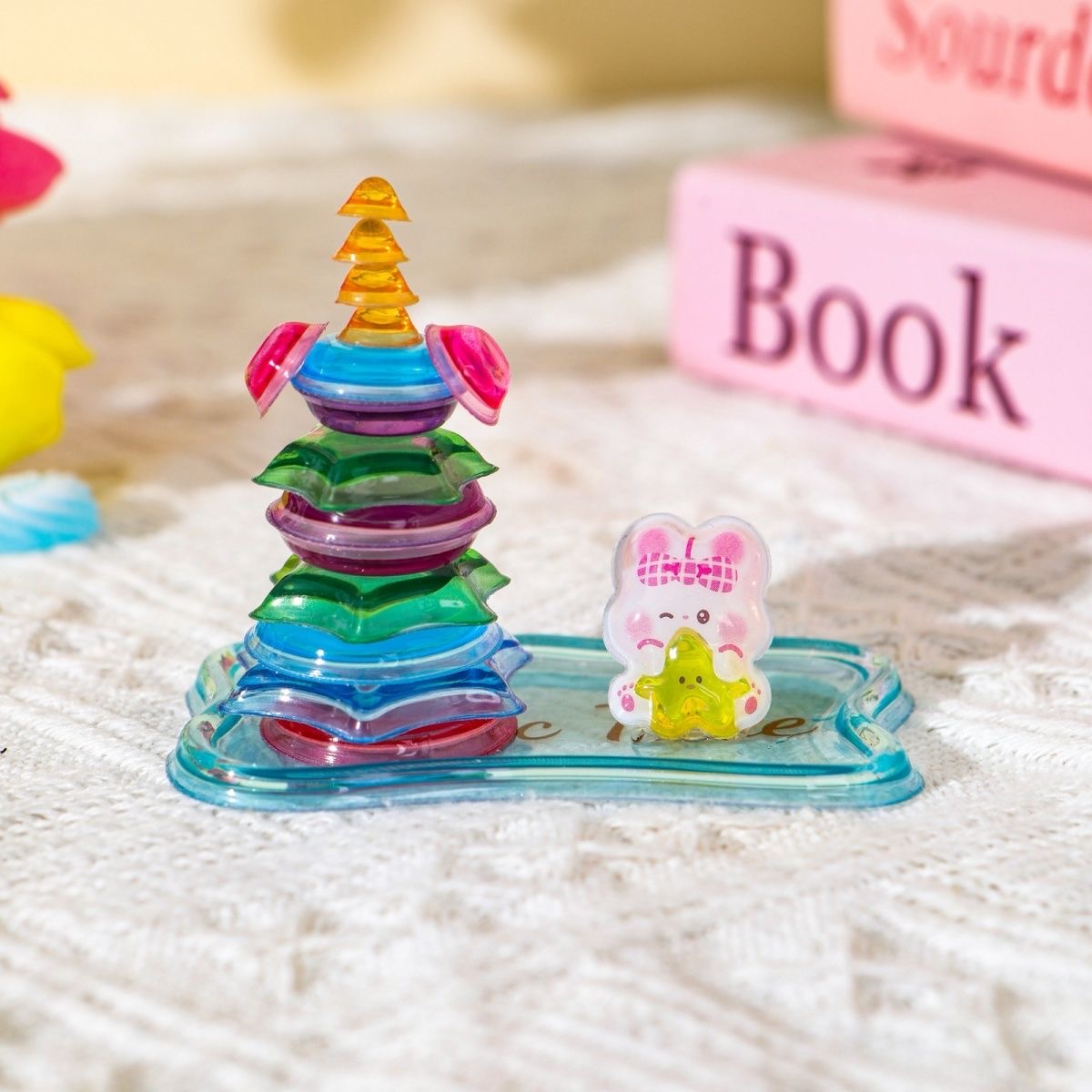 AliExpress 3D Stacked Crystal Stickers Cute Animal Stickers for Girls Boys Classroom Prizes Kids Handmade DIY Creative Gift Party Favors, view 6