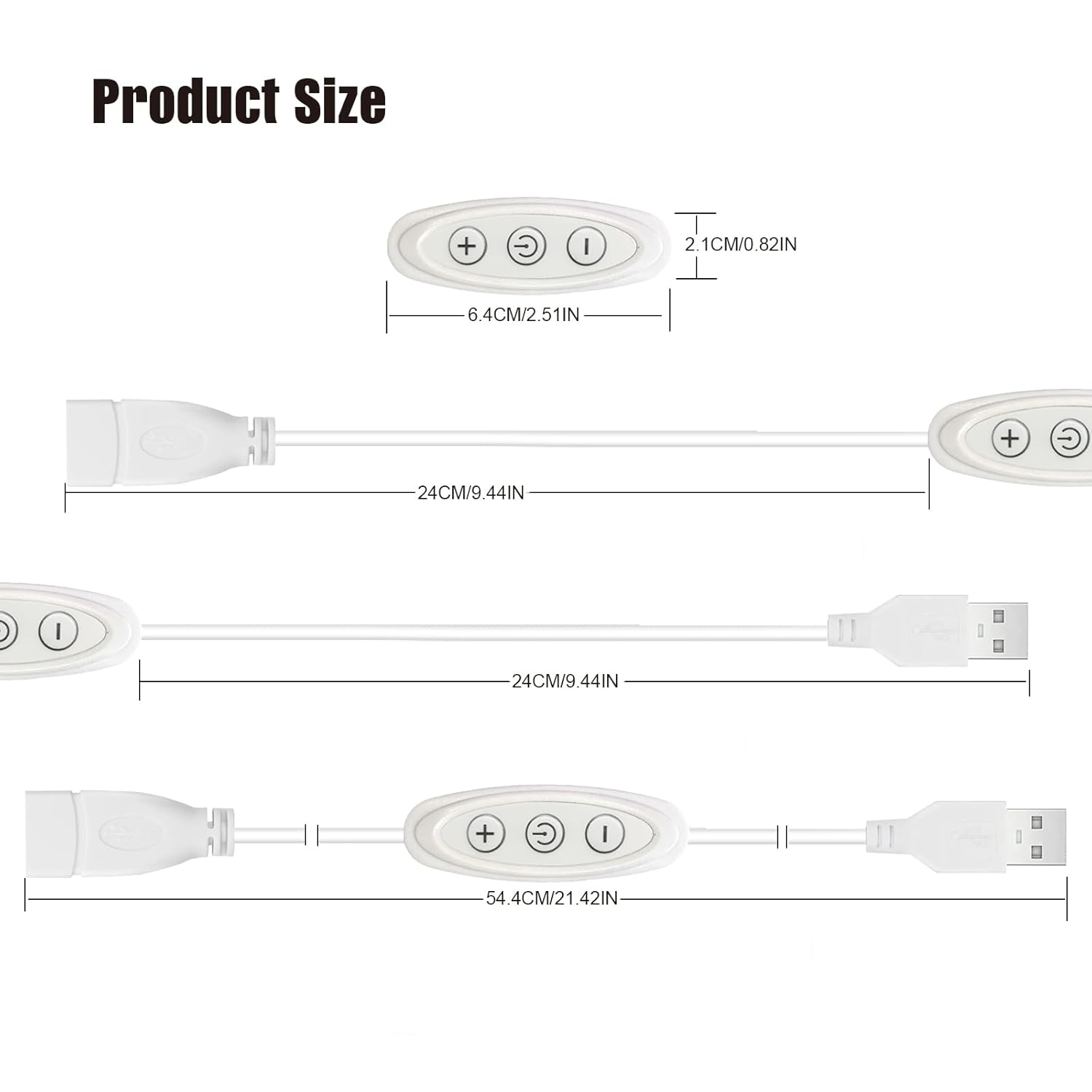 AliExpress 3KEY USB Dimmer Switches 5V 2A 8-Level Dimming, view 4