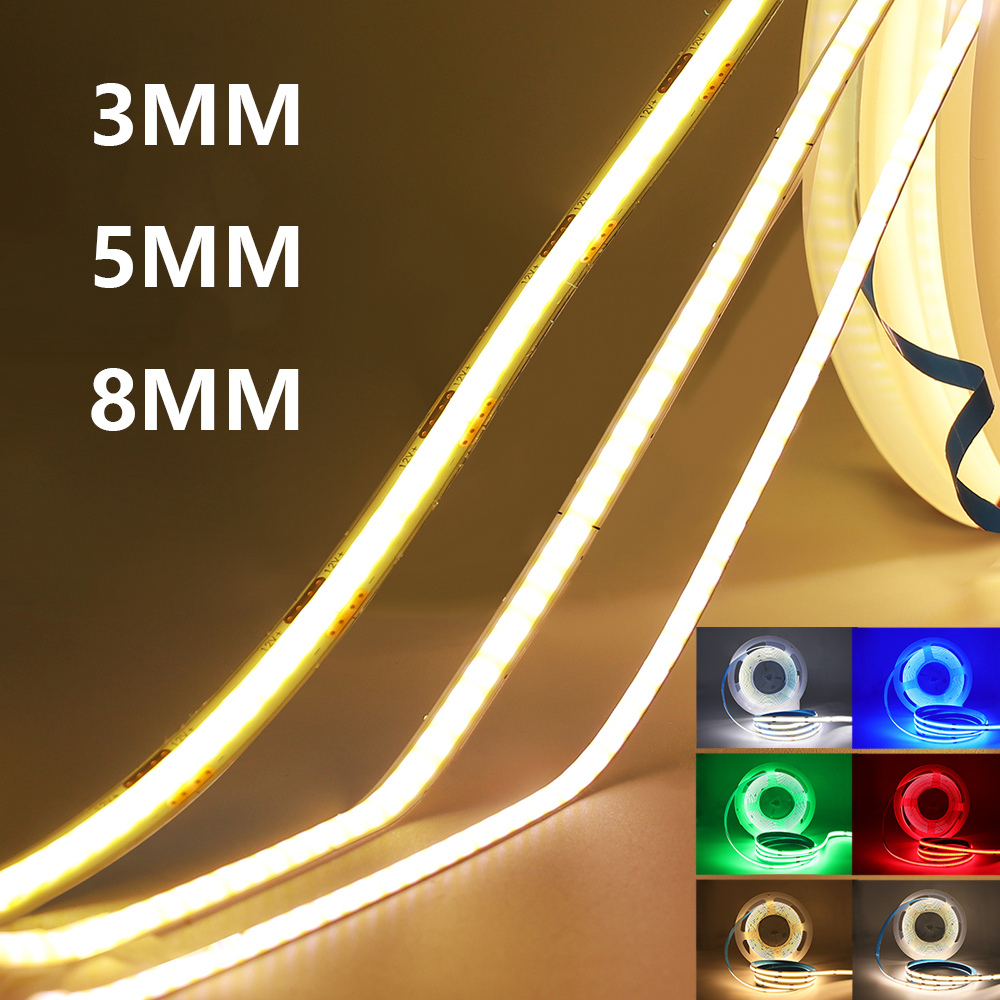 AliExpress PCB COB LED Strip Light, 320 LEDs per Meter