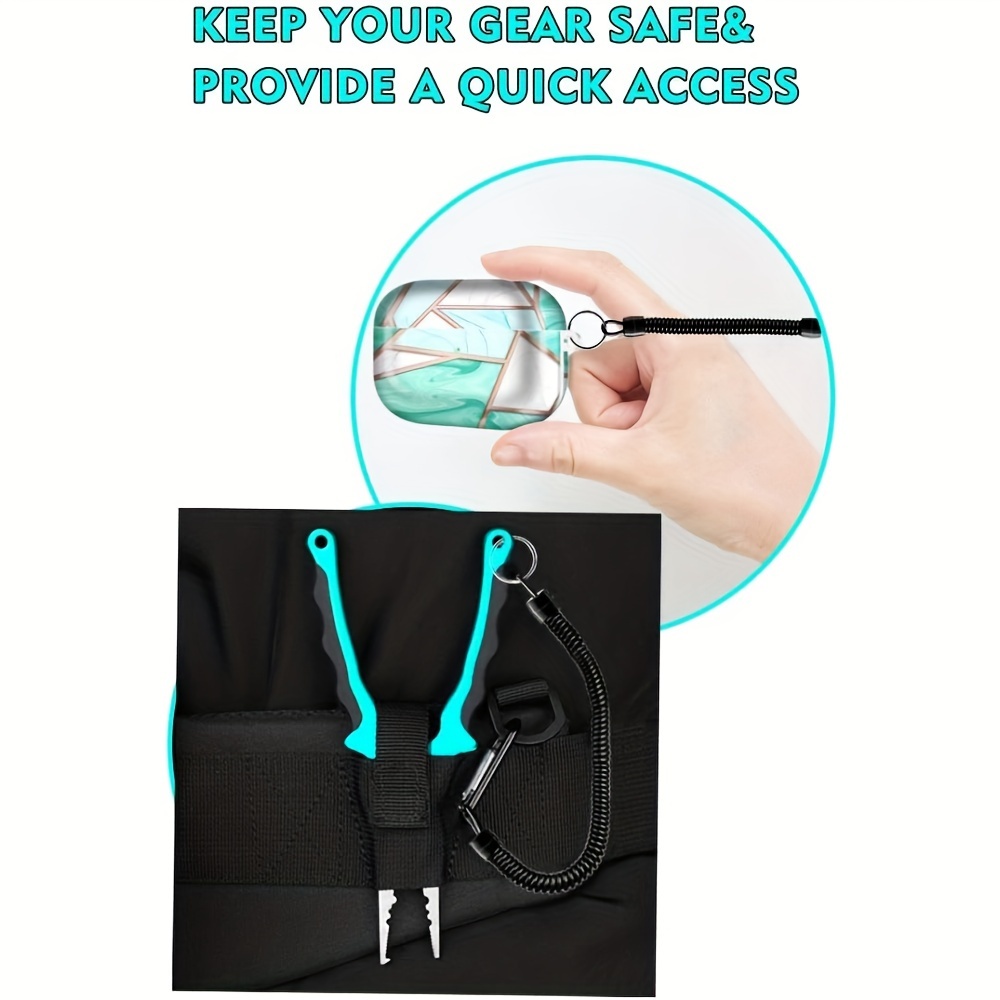 AliExpress Retractable Coil Wrist Keychains (3-Pack), view 2