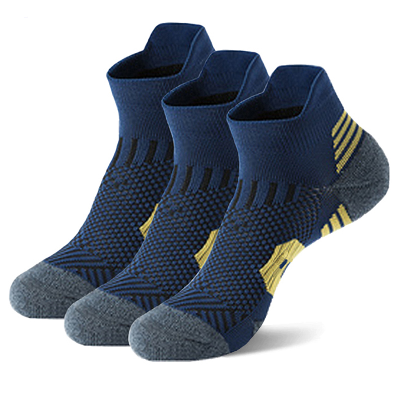 AliExpress 3Pair Professional Fitness Sports Socks Towel Bottom Non-Slip Running Socks Men Women Short Quick-Drying Basketball Training Sox