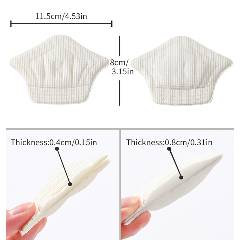 AliExpress Adhesive Heel Pads for Loose Shoes (3 or 6 Pairs), view 3