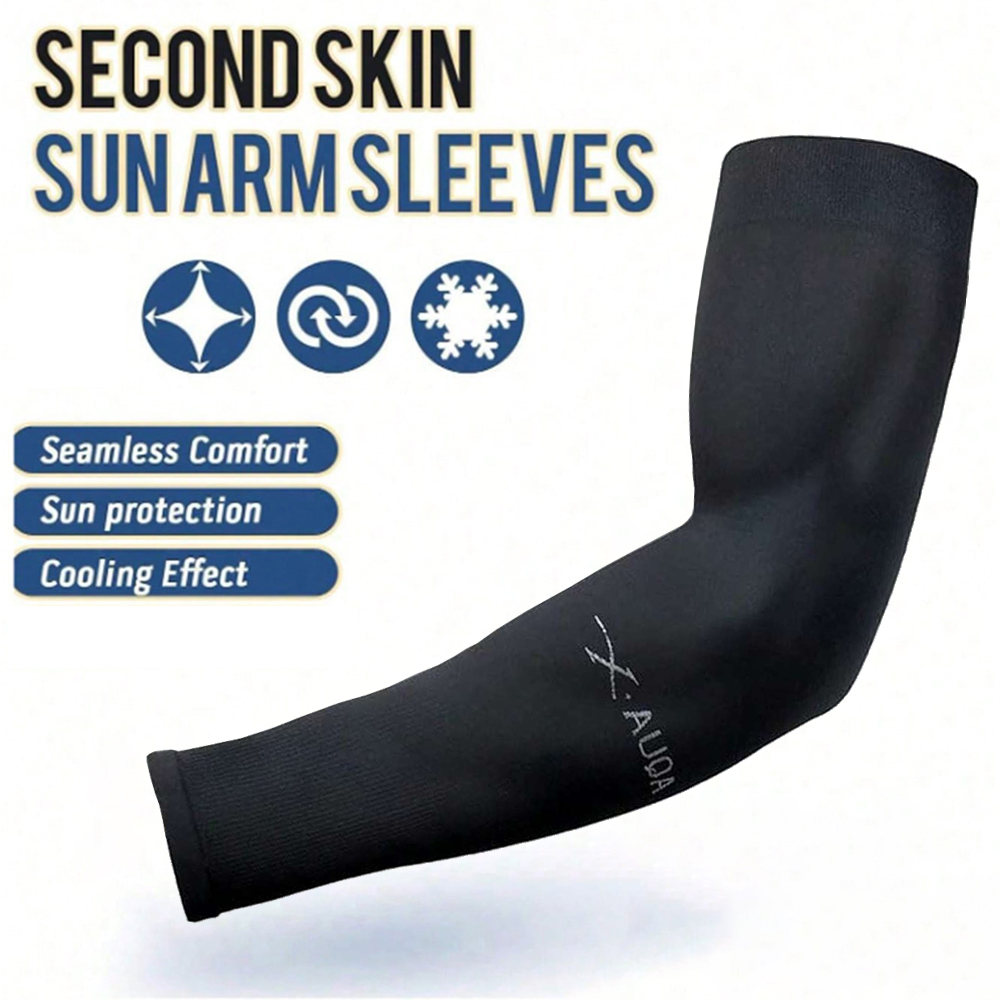 AliExpress Ice Silk Sun Protection Arm Sleeves (3 Pairs), view 2