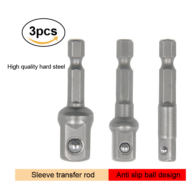 AliExpress 3-Piece Hex Extension Bar and Socket Adapter Set