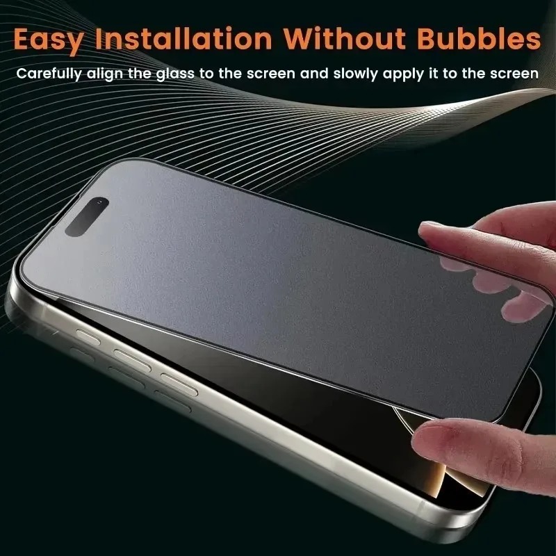AliExpress Matte Anti-Fingerprint iPhone Screen Protectors, view 3