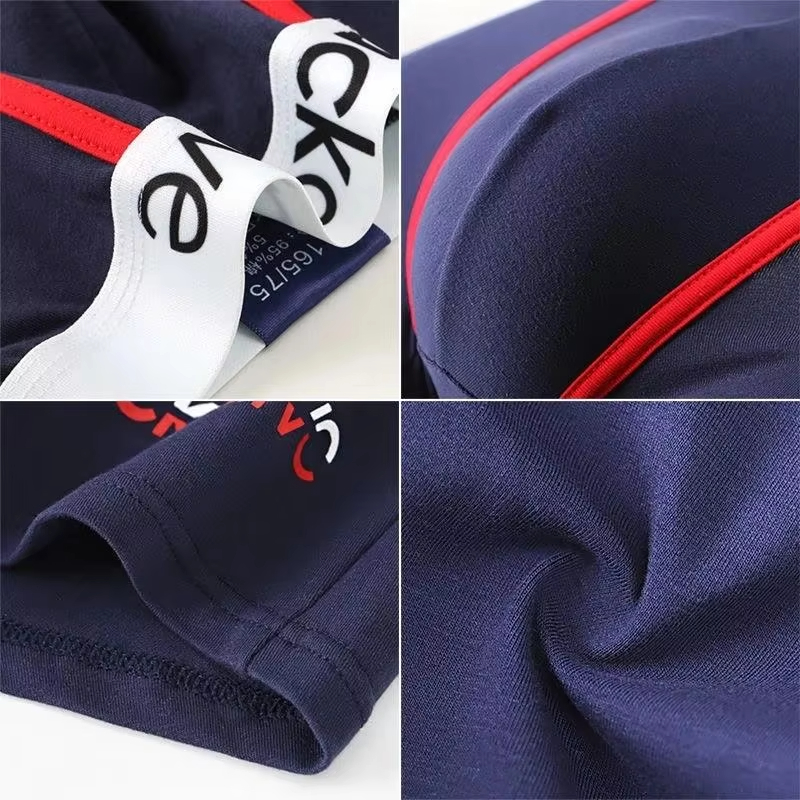 AliExpress 3Pcs Male Panties Cotton Men's Underwear Boxers Breathable Man Boxer Printed Underpants Comfortable Shorts Men Underwear M-3XL, view 3