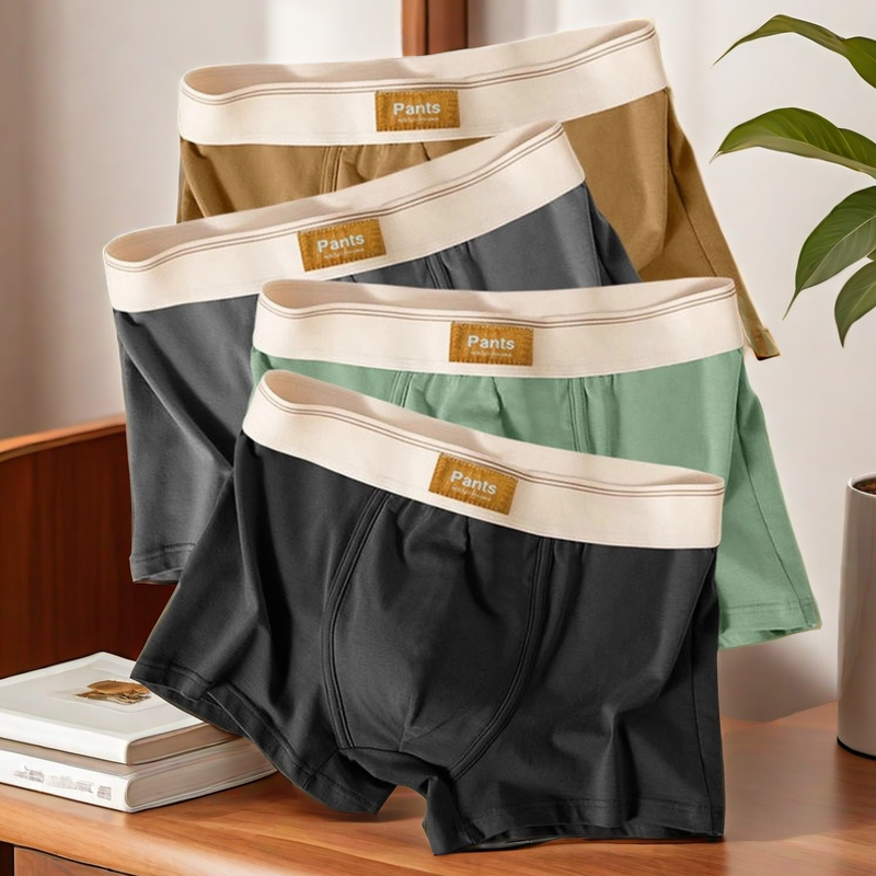 AliExpress 3pcs Men Panties Cotton BoxerShorts Man Underwear Mens Boxers Breathable U Convex Male Underpants Sexy Trunks