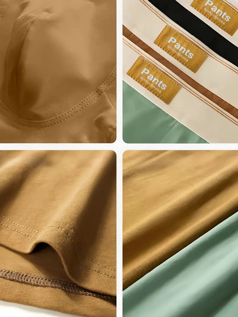 AliExpress 3pcs Men Panties Cotton BoxerShorts Man Underwear Mens Boxers Breathable U Convex Male Underpants Sexy Trunks, view 6