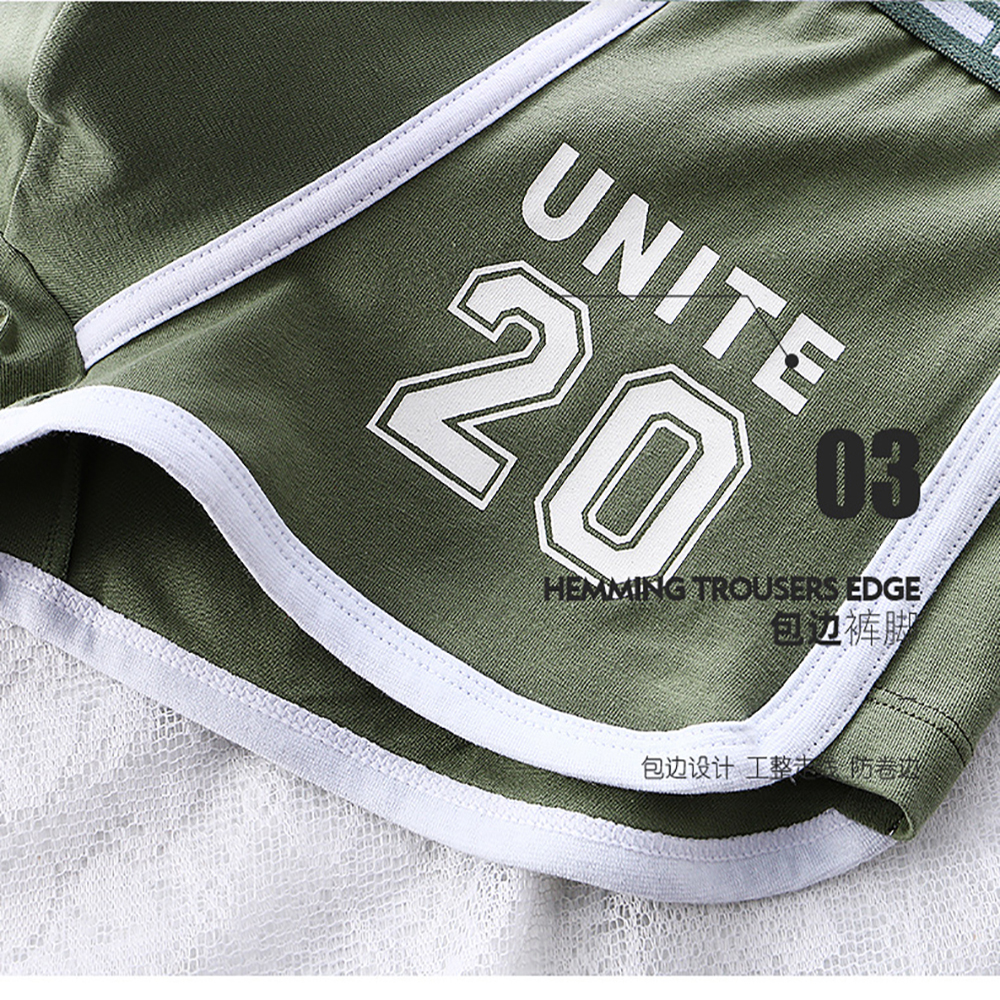AliExpress 3PCS/Pack 100% Cotton Underpants Men Comfortable Big U Type Crotch Breathable Mesh Men's Panties Fashion Letter Boxers Hombre, view 6