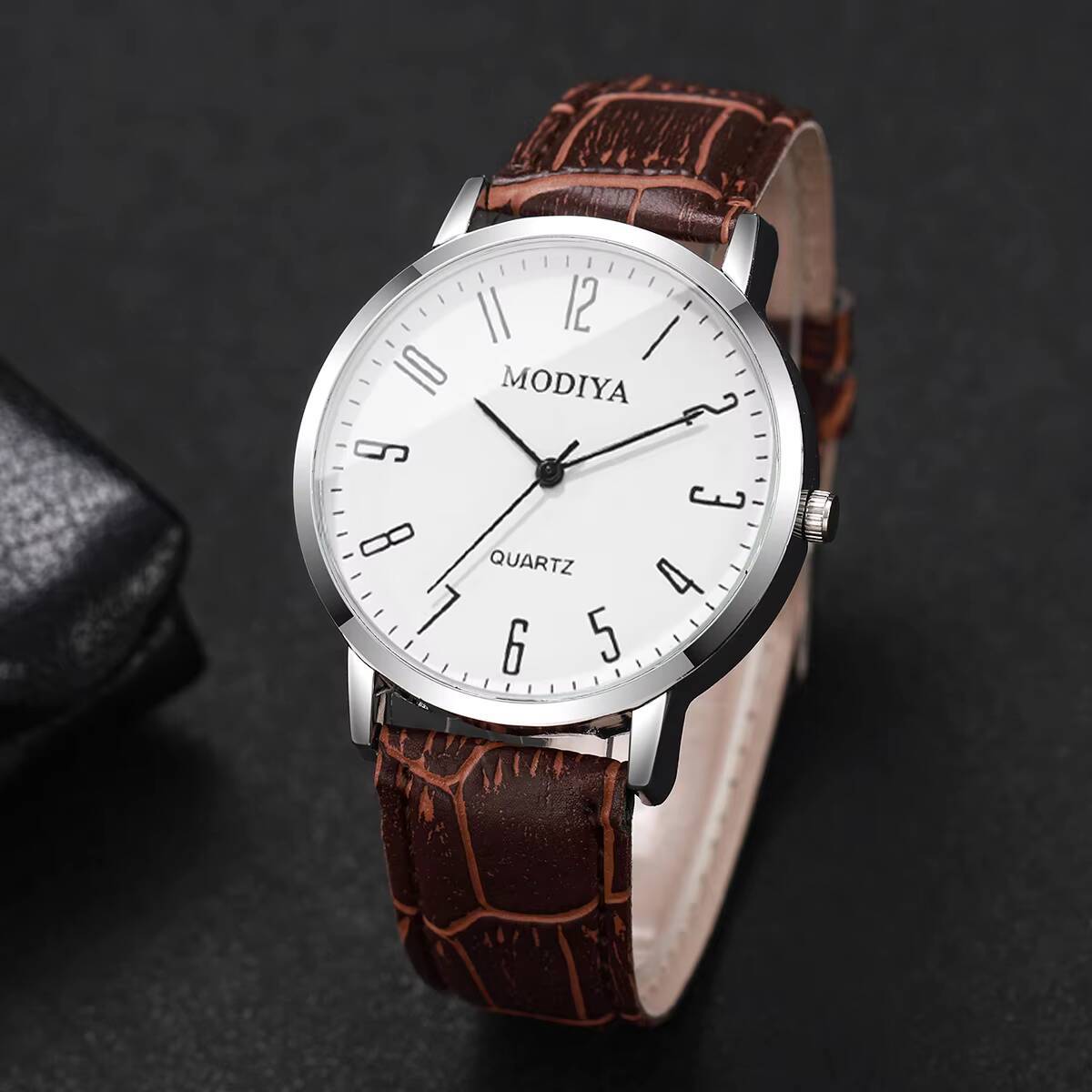 AliExpress Men's Quartz Business Watch Set (3-Piece), view 4