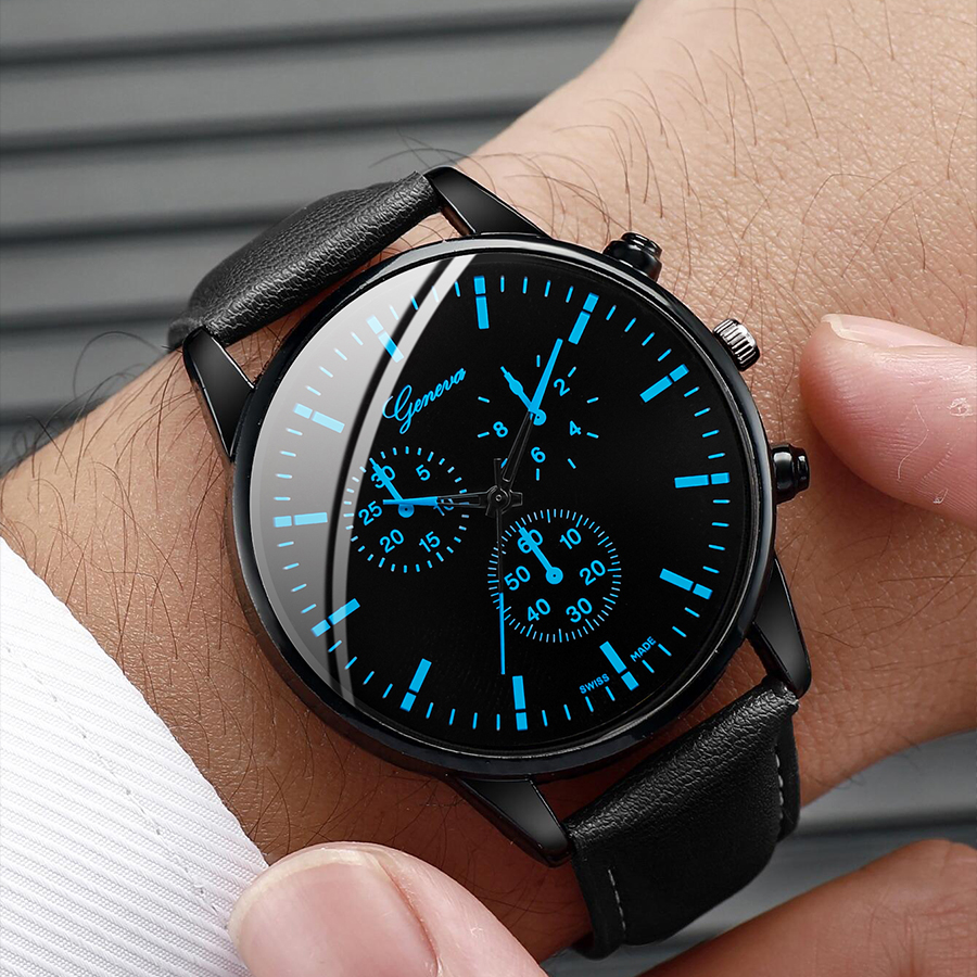 AliExpress Men's Watch, Necklace and Bracelet Gift Set (3-Piece), view 4