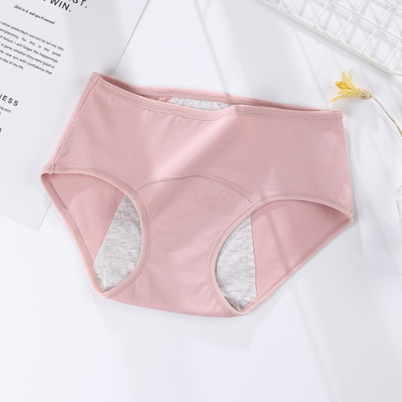 AliExpress 3PCS/set Women's menstrual briefs large flow postpartum water absorption leakproof briefs women's pure cotton menstrual briefs, view 6