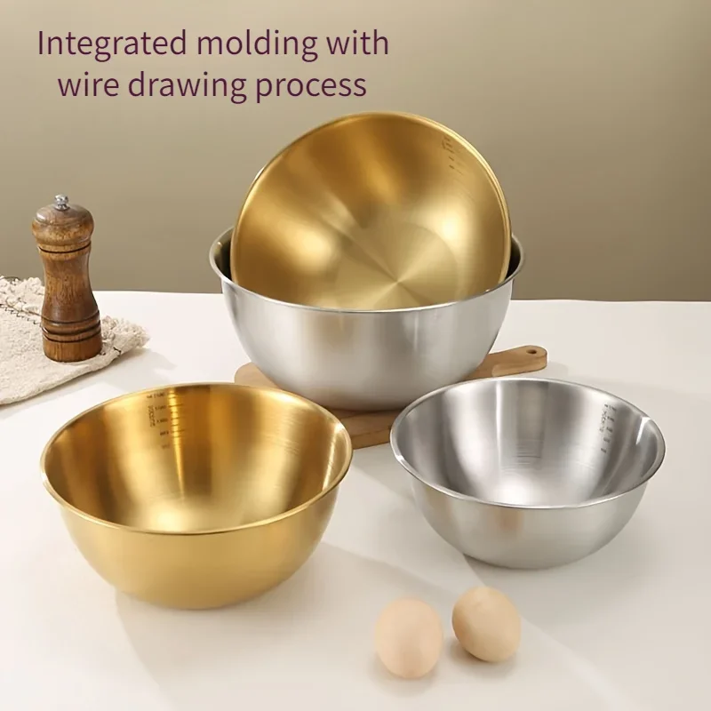 AliExpress Stainless Steel Mixing Bowl Set (3-Piece), view 3
