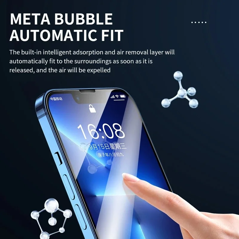 AliExpress 3Pcs Tempered Glass for iPhone 14 13 12 11 15 Pro Max Mini Screen Protector for iPhone 17 18 XS MAX 7 8 Plus 16 Protective Glass, view 2